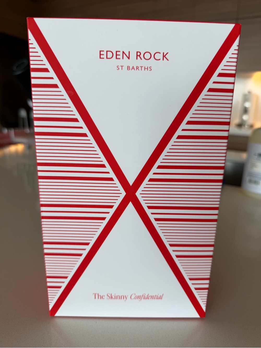 St Barths Red & White The Skinny Confidential Body Care NEW